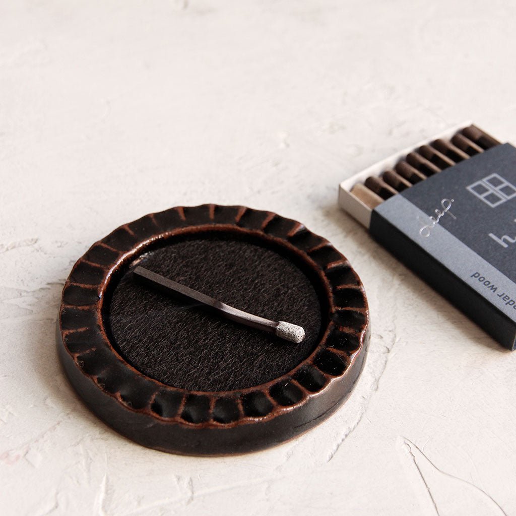 Round Tamba Incense Tray Boston General Store