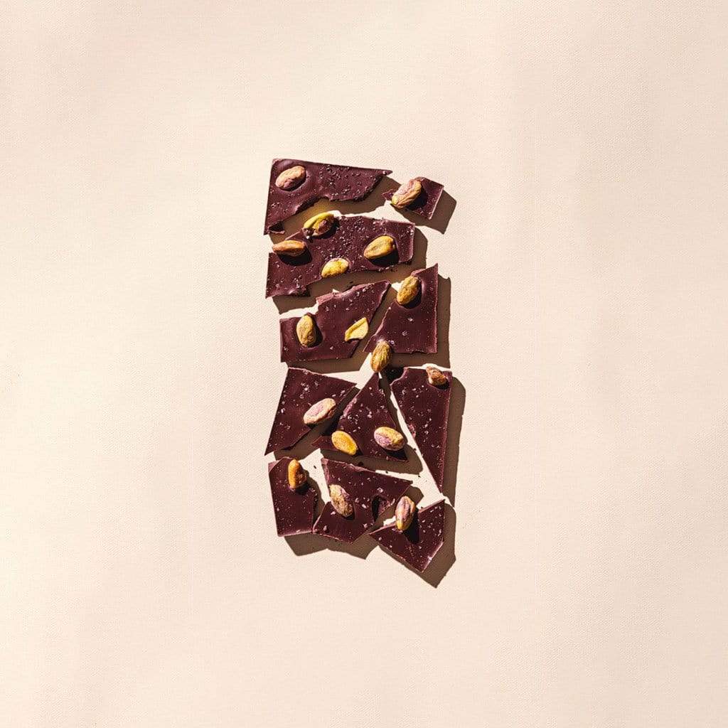 Salted Pistachio Dark Chocolate Bar Boston General Store