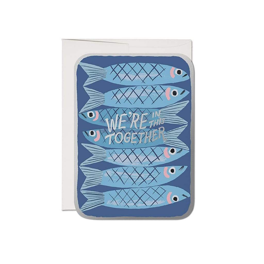 Sardines Support Card Boston General Store