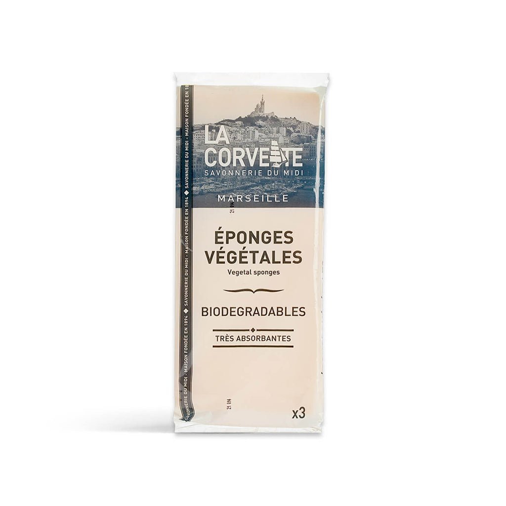 Set of 3 Biodegradable Sponges Boston General Store