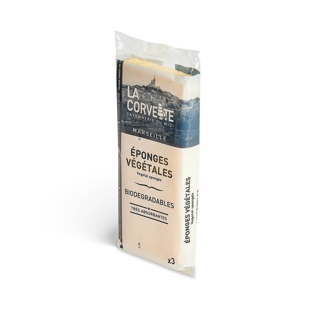 Set of 3 Biodegradable Sponges Boston General Store