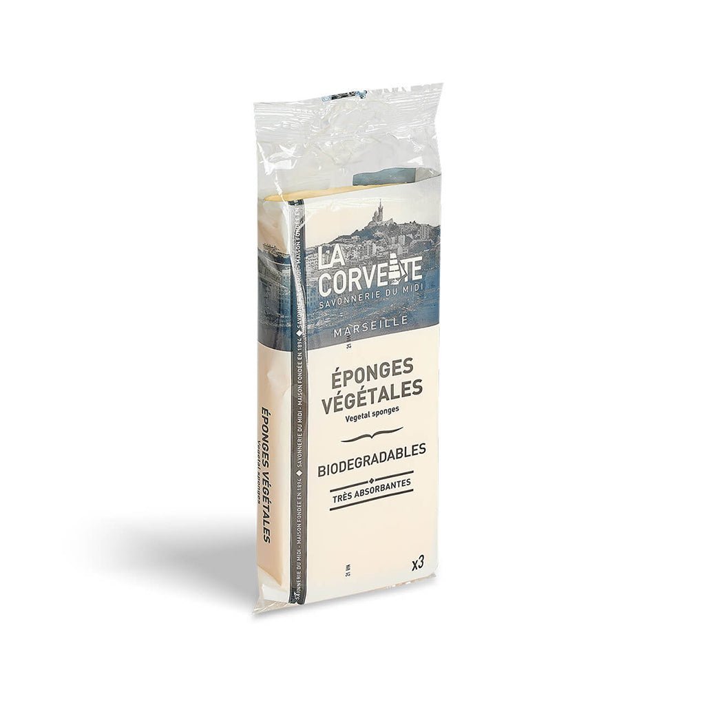 Set of 3 Biodegradable Sponges Boston General Store