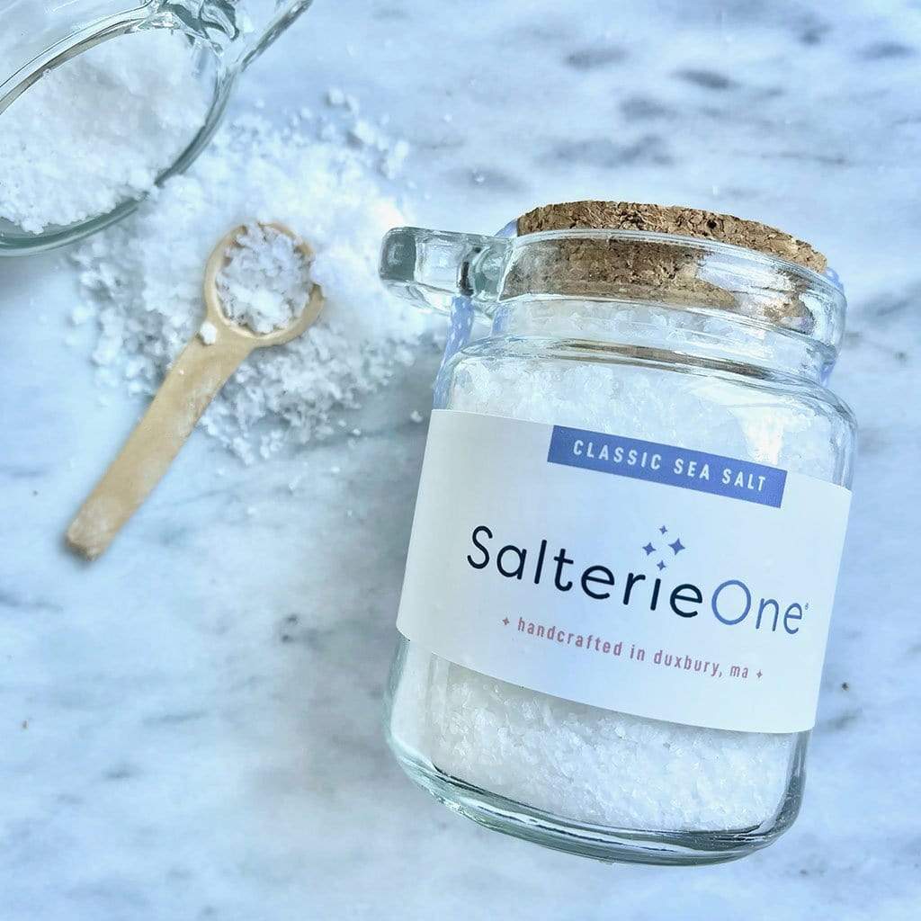 Signature Sea Salt Spoon Jar    at Boston General Store