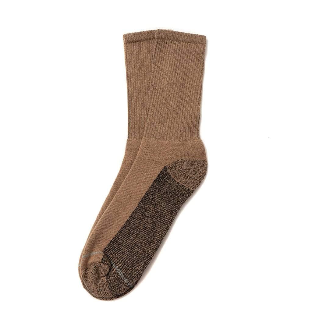 Silver Crew Seasonal Tan   at Boston General Store