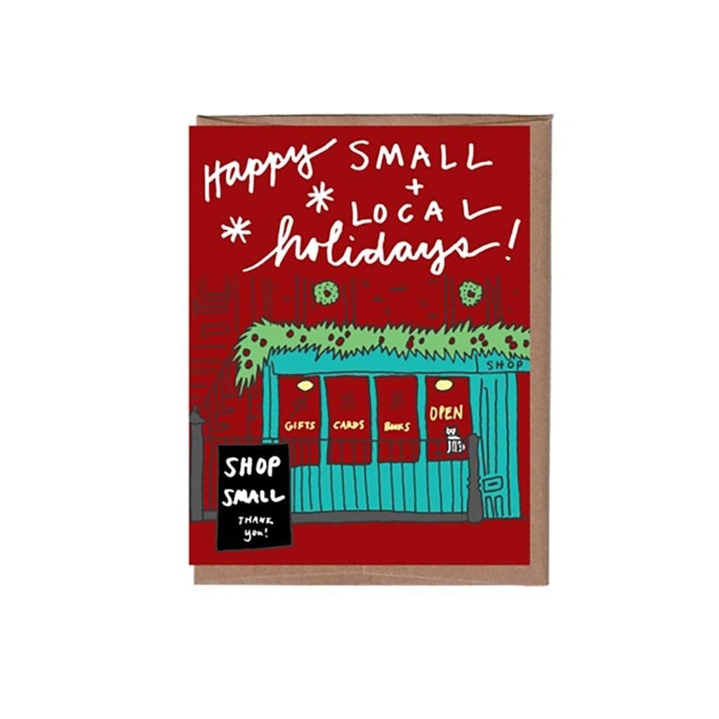 Small &amp; Local Holiday Card    at Boston General Store