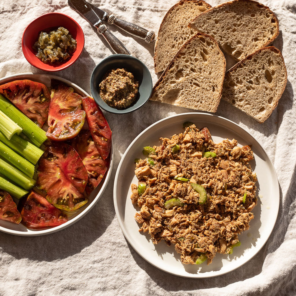 Wild-Caught Smoked Albacore Tuna    at Boston General Store