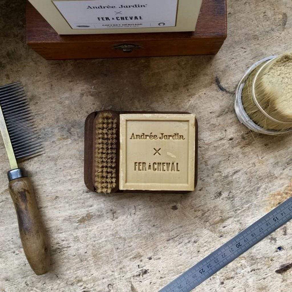 Soap Dish + Nailbrush Set    at Boston General Store