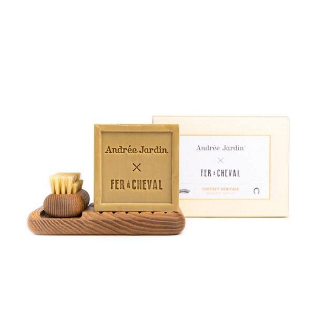 Soap Dish + Nailbrush Gift Set