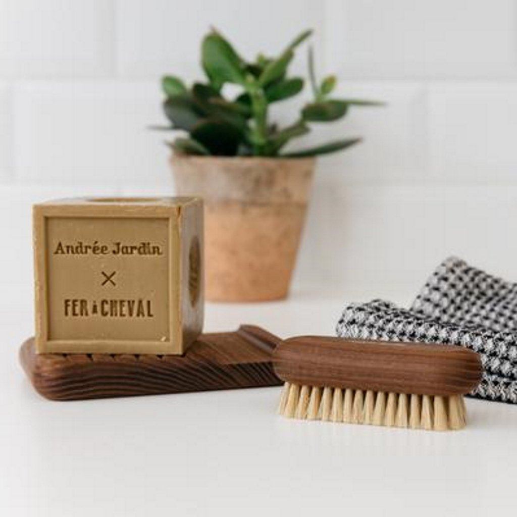 Andrée Jardin x Fer à Cheval Soap Dish + Nail Brush Gift Set
