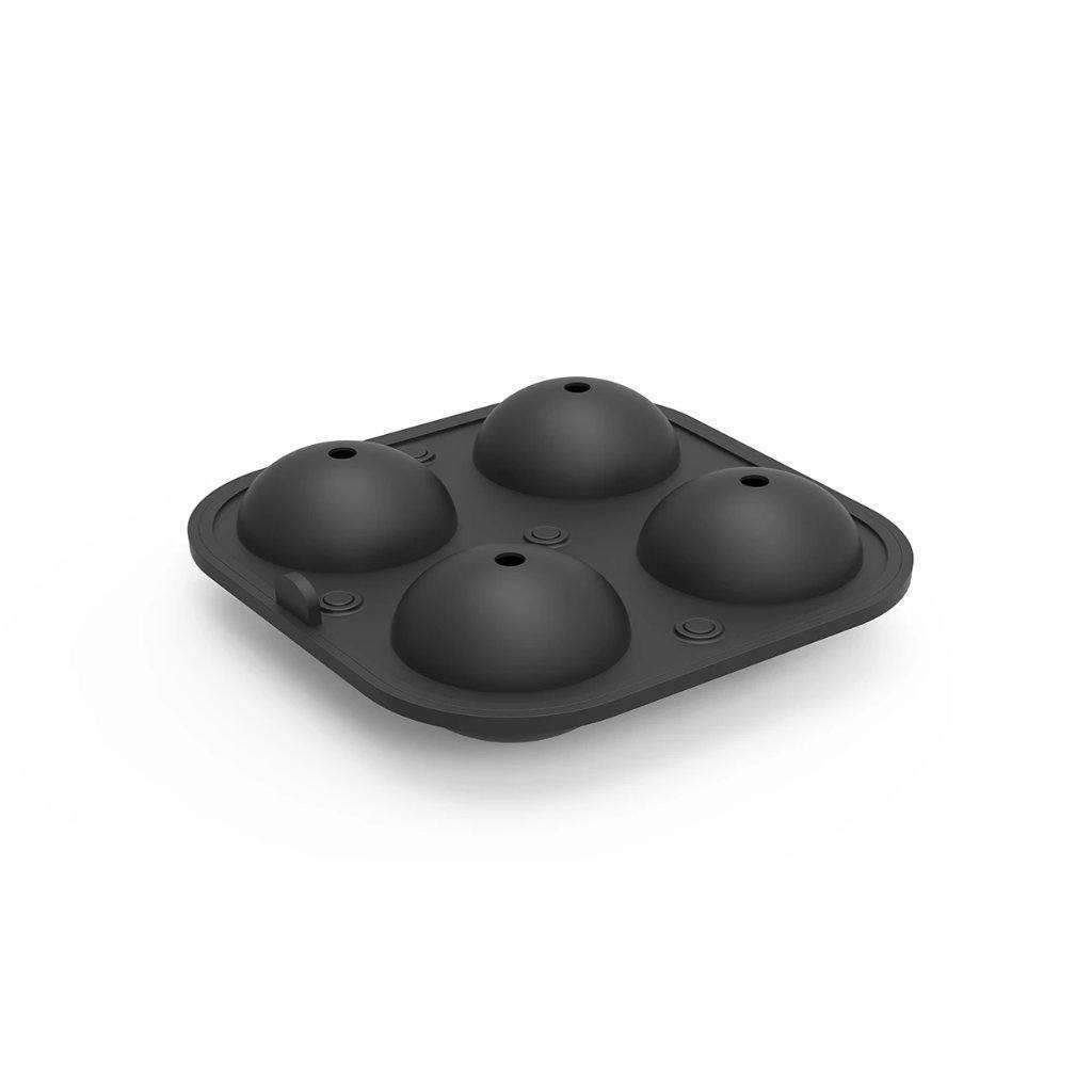 W&P Design Peak Ice Works Sphere Ice Tray, Black