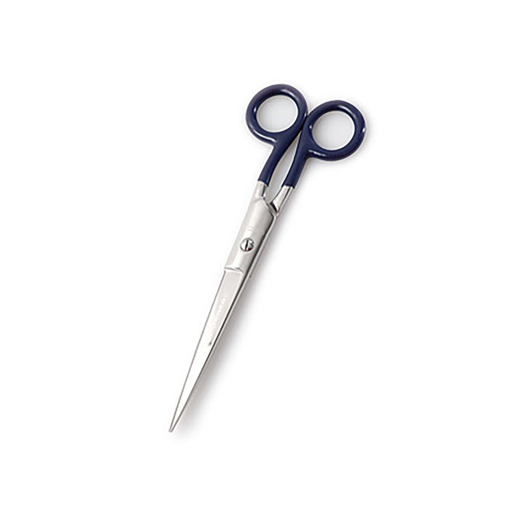 Stainless Steel Scissors Navy/L   at Boston General Store