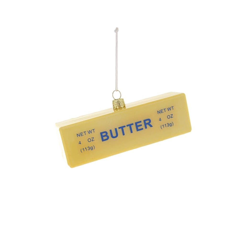 Stick of Butter Glass Ornament Boston General Store