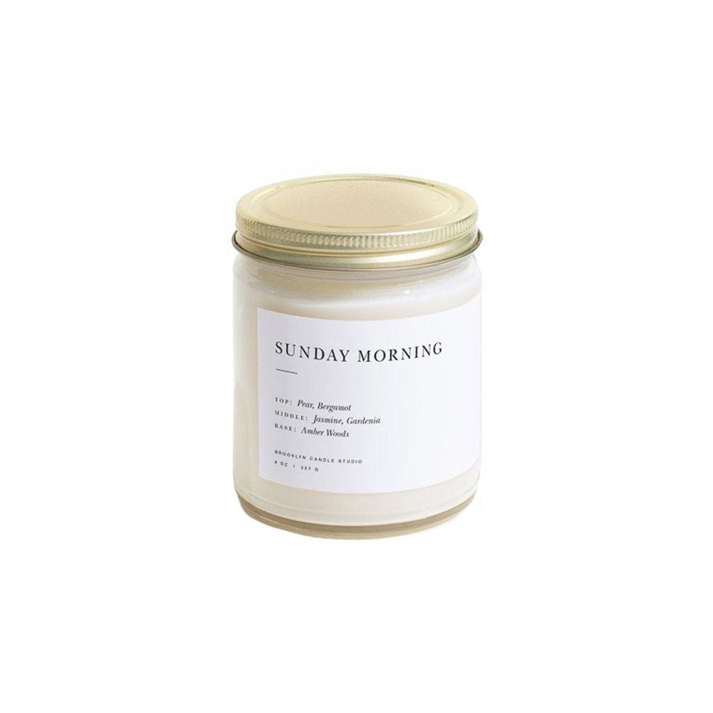 Sunday Morning Minimalist Candle Boston General Store