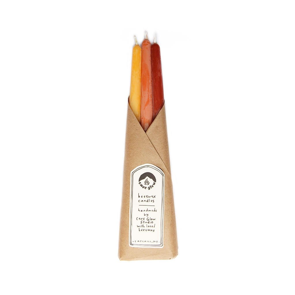 Sunrise Beeswax Taper Candles Boston General Store