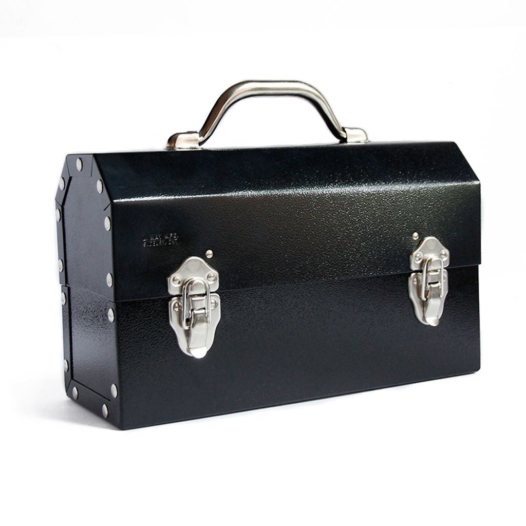 The Original Miner&#39;s Lunchbox - Hammered Black    at Boston General Store