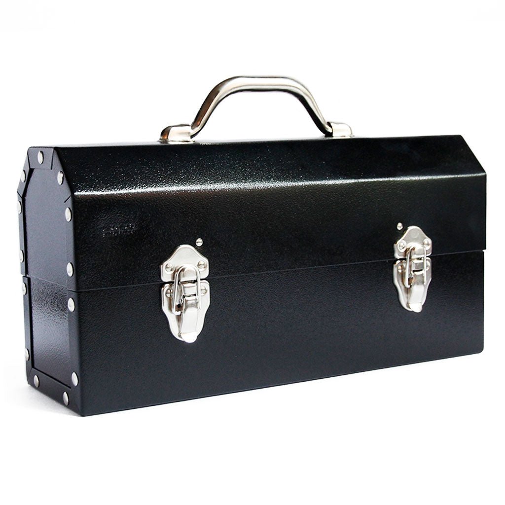 The Original Miner&#39;s Lunchbox - Hammered Black    at Boston General Store