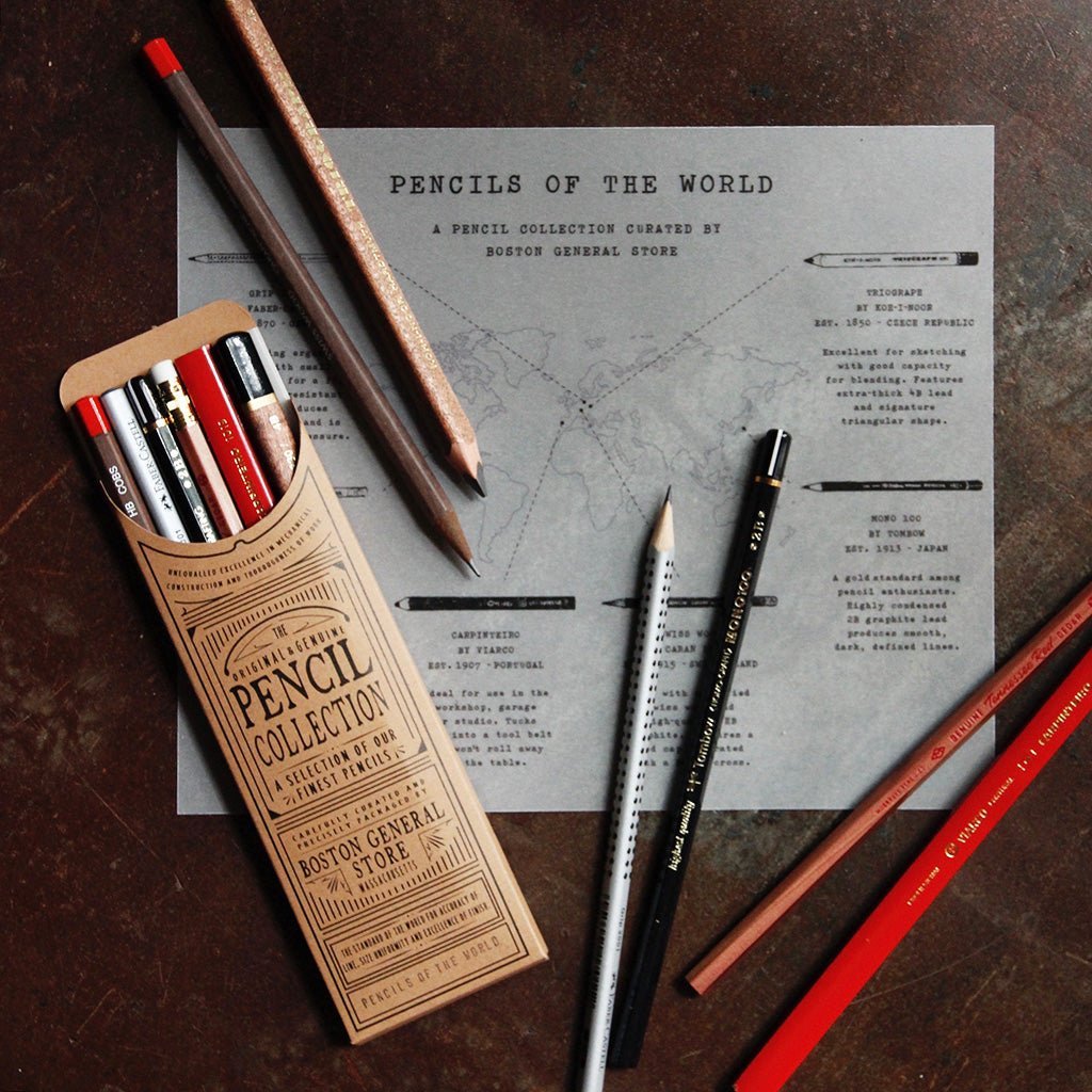 The Pencil Collection: Pencils of the World Boston General Store