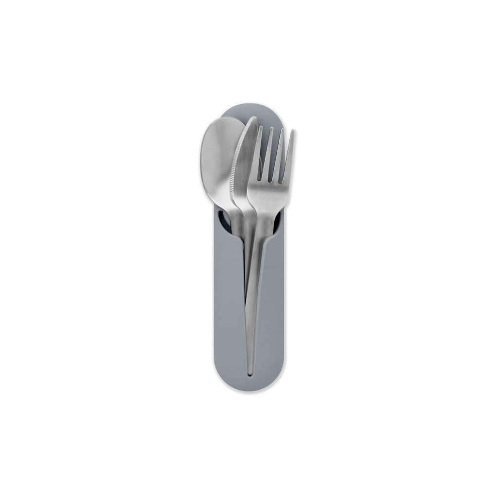 The Porter Utensil Set Slate   at Boston General Store
