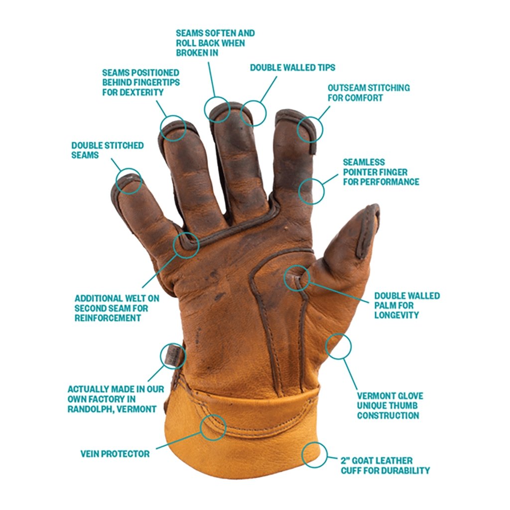 The Vermonter Work Gloves by Vermont Glove