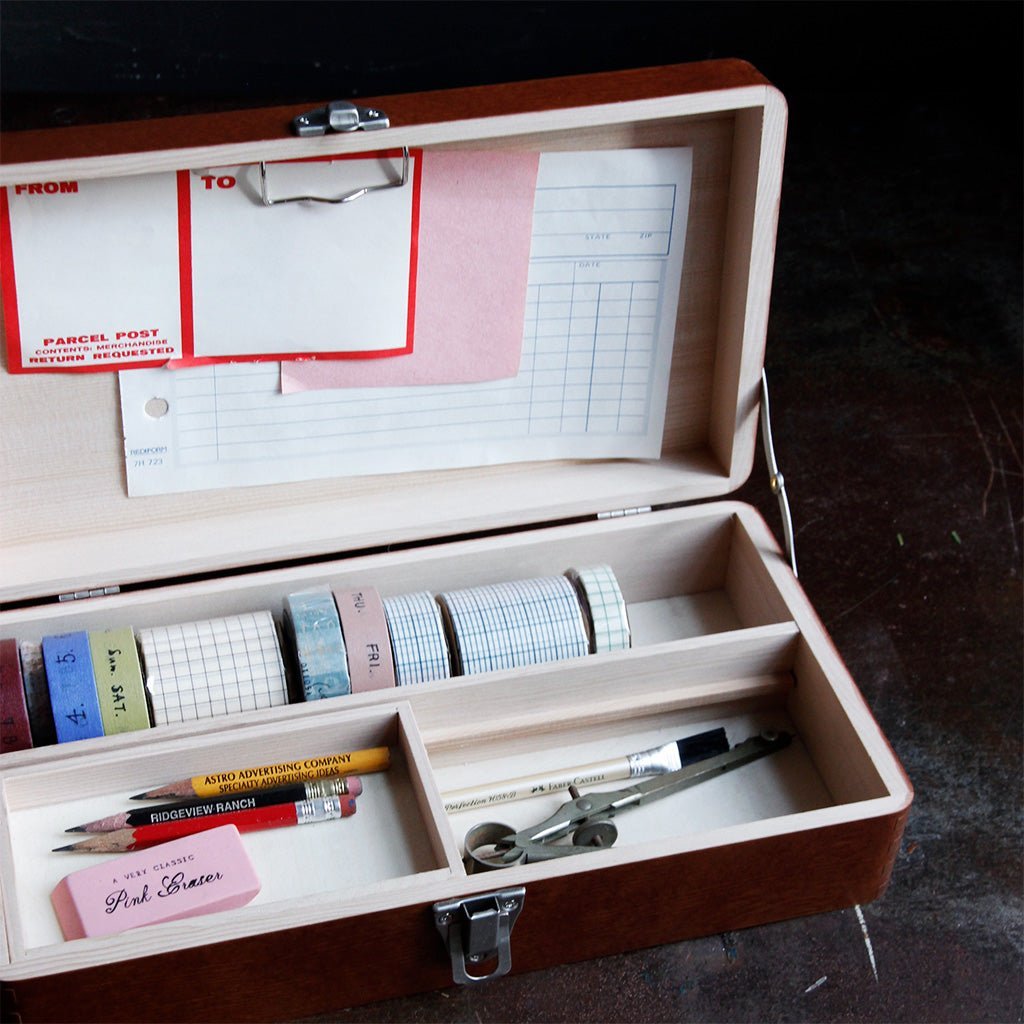 Toga Wood Desk Tools Box Boston General Store