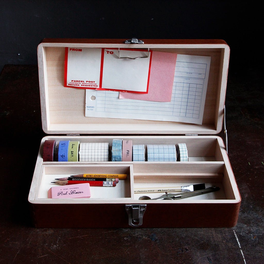 Toga Wood Desk Tools Box Boston General Store