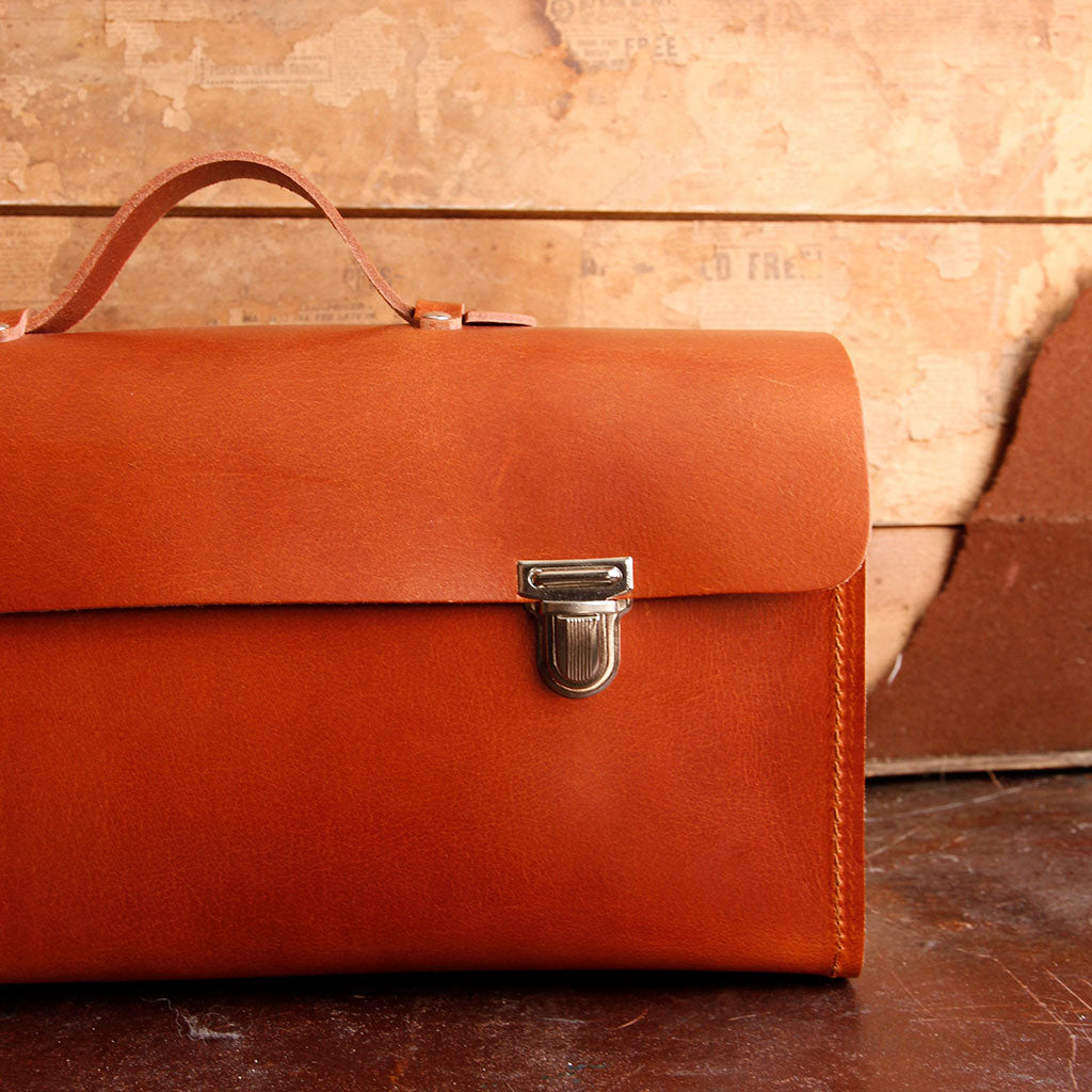 Leather Tool Bag    at Boston General Store