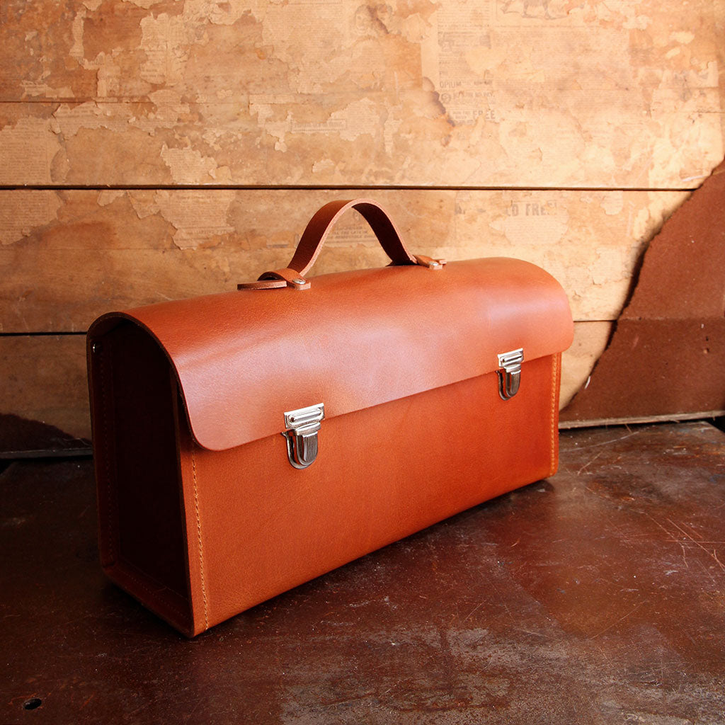 Leather Tool Bag    at Boston General Store