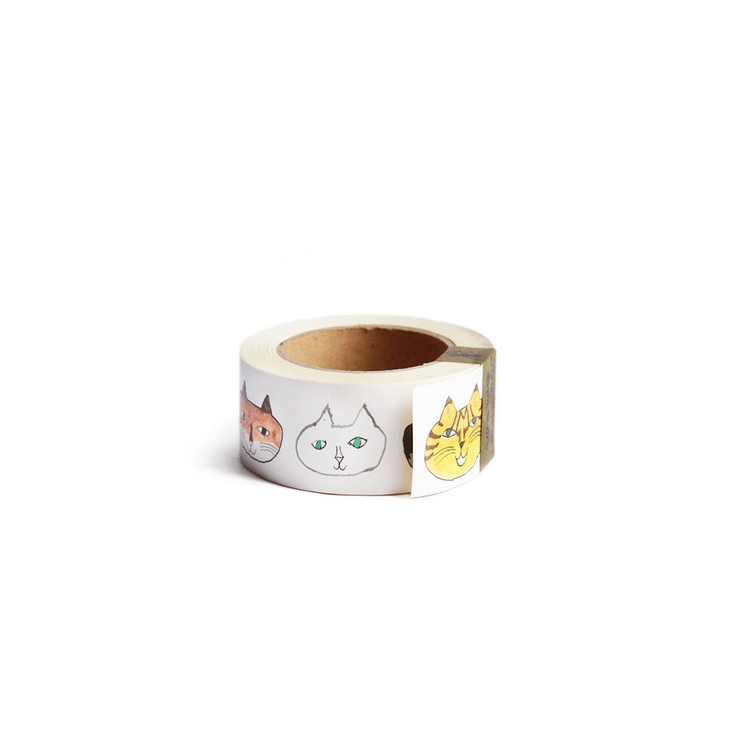 Toraneko Bonbon Sticker Roll Cat   at Boston General Store