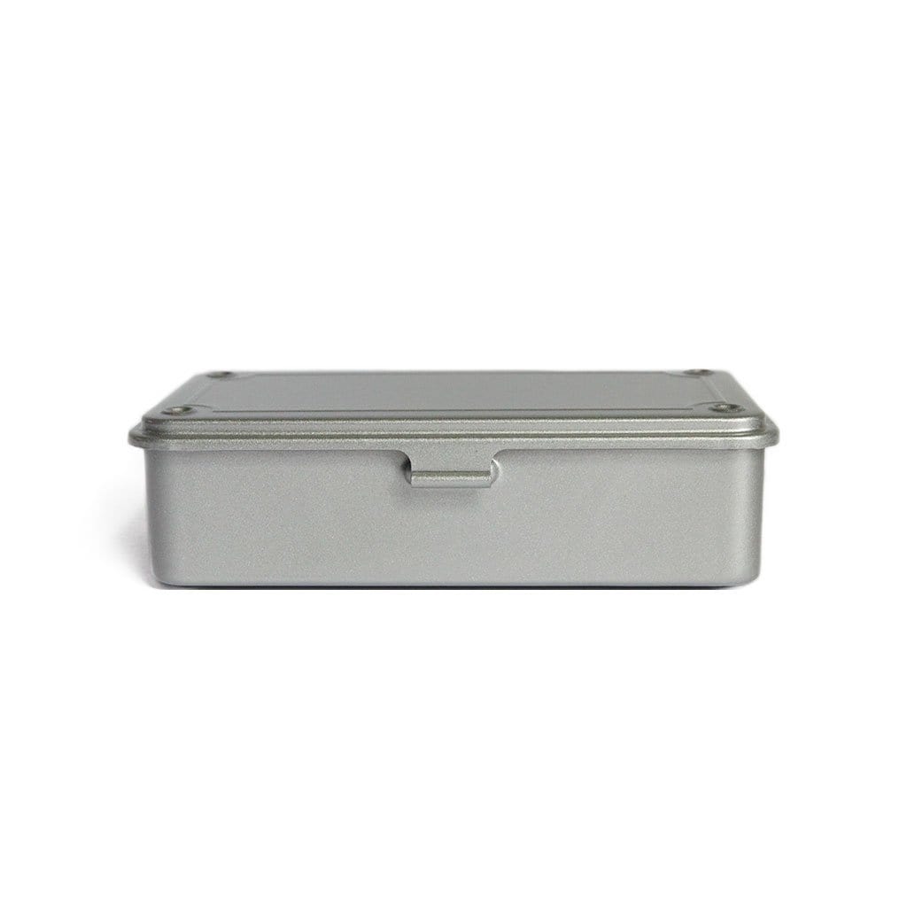 Toyo Steel Small Toolbox Silver