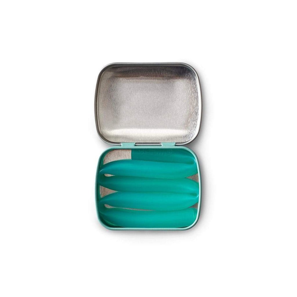 Travel Silicone Straw Sea   at Boston General Store