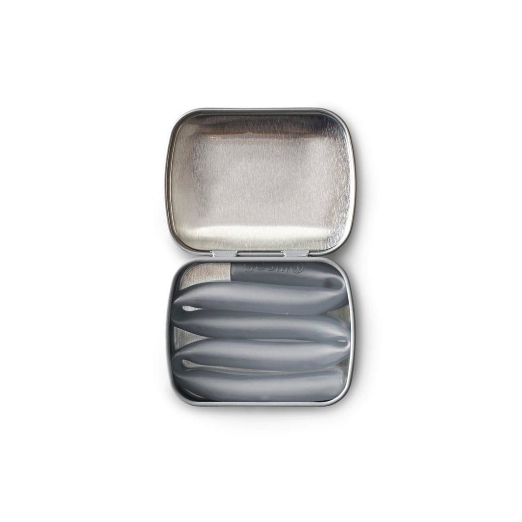 Travel Silicone Straw Frost   at Boston General Store