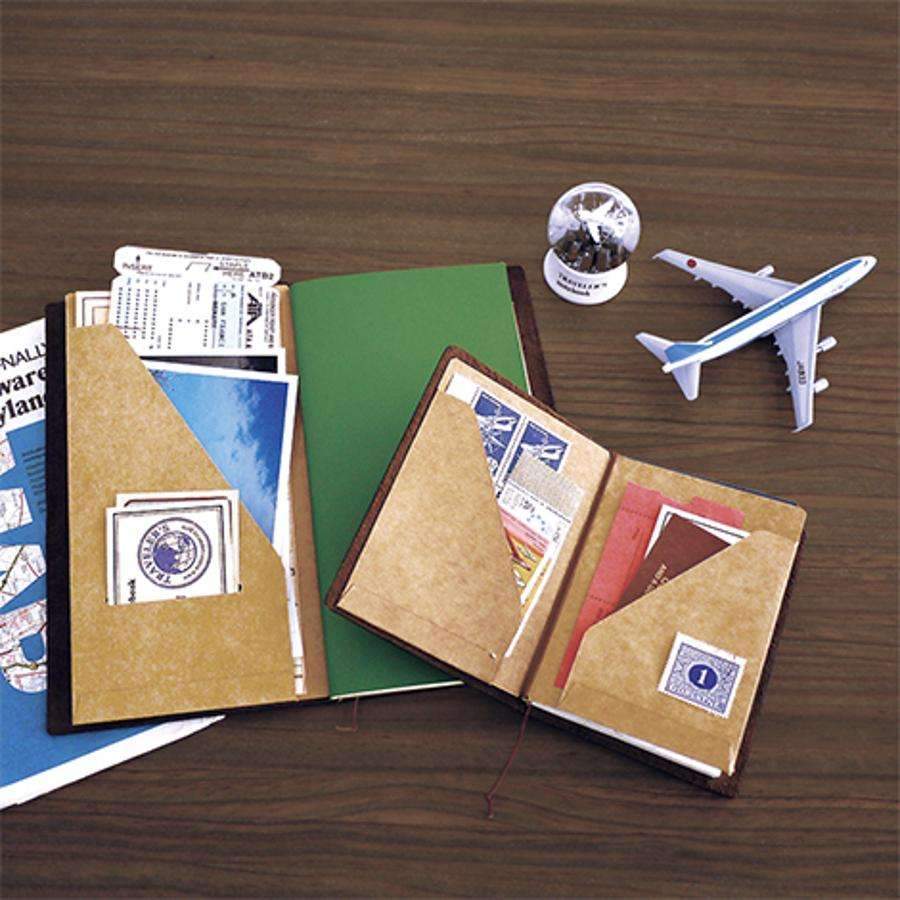Traveler&#39;s Notebook Refill Kraft Folder - 020    at Boston General Store