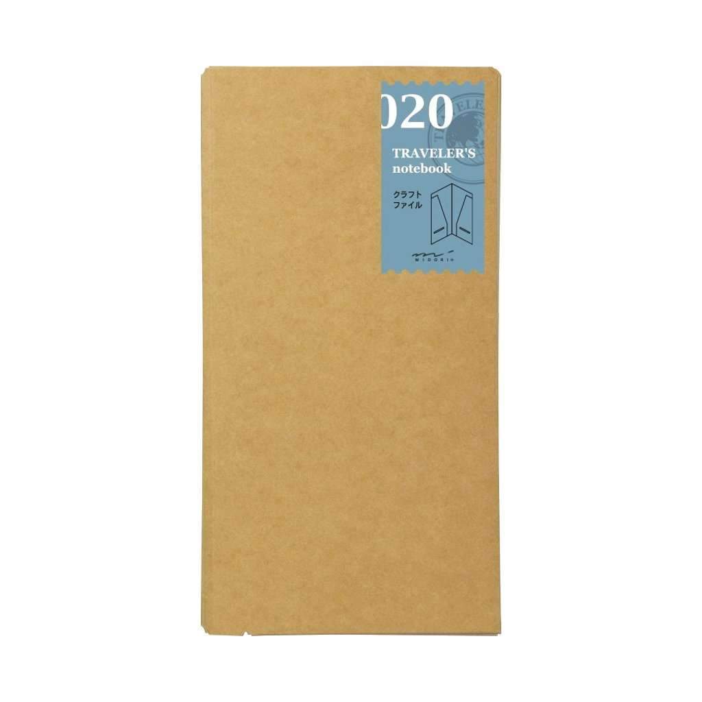 Traveler's Notebook Refill Kraft Folder - 020 Boston General Store