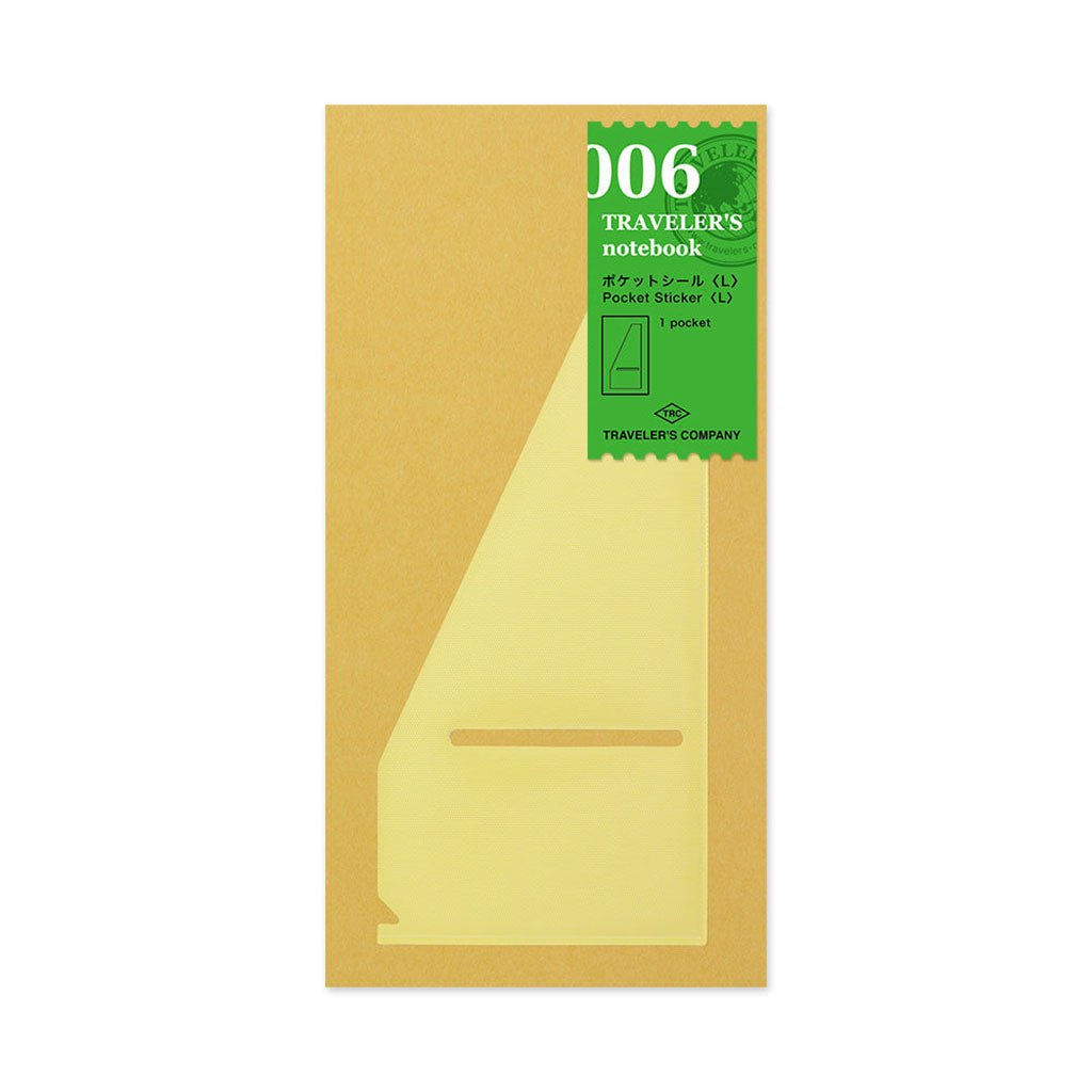 Traveler's Notebook Refill Pocket Sticker - 006 Boston General Store