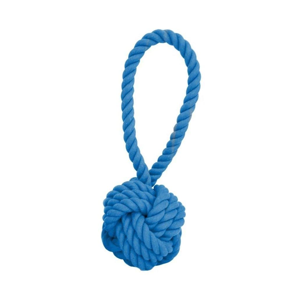 Tug and Toss Dog Rope Toy Dark Blue   at Boston General Store