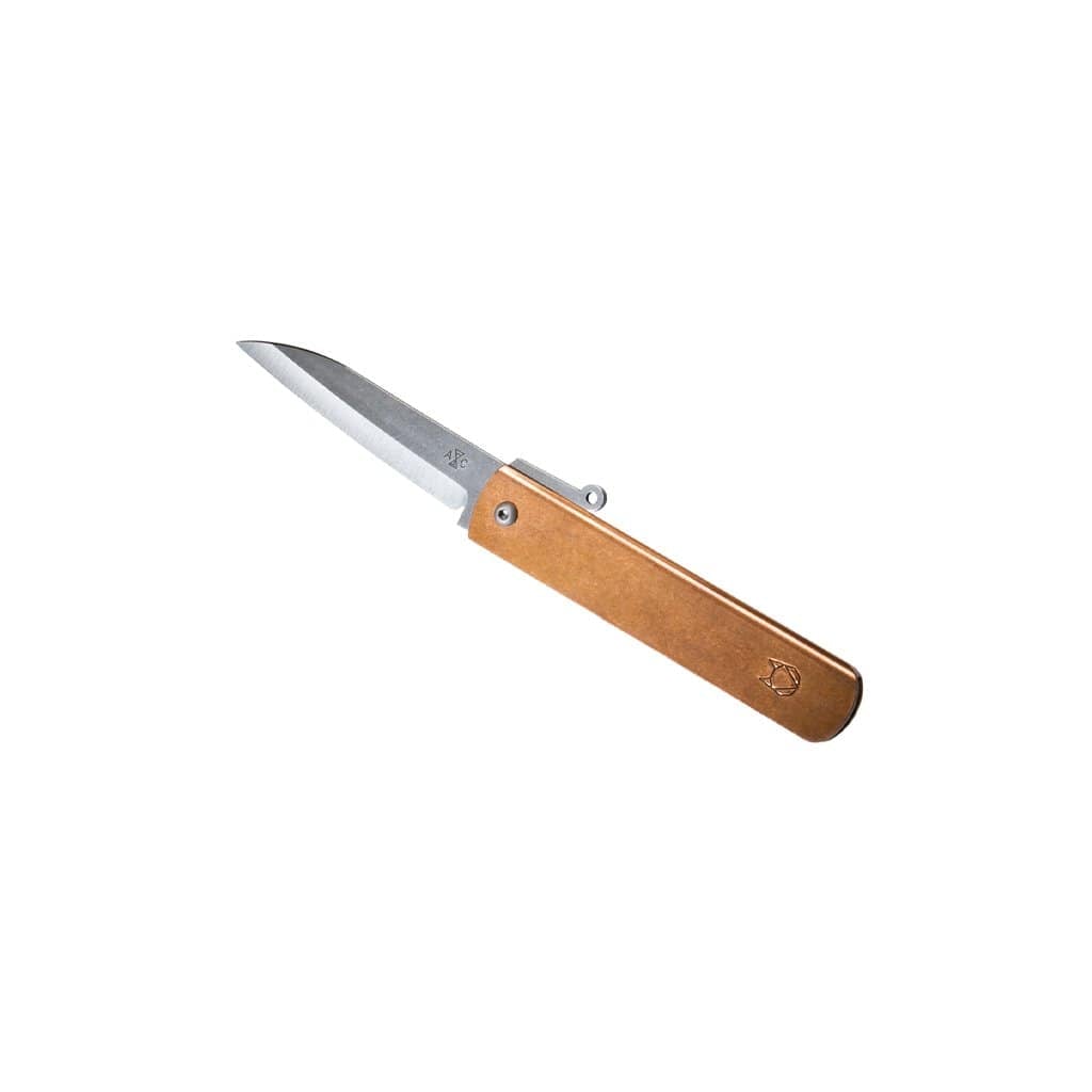 Urban Husky Folding Knife Brass   at Boston General Store