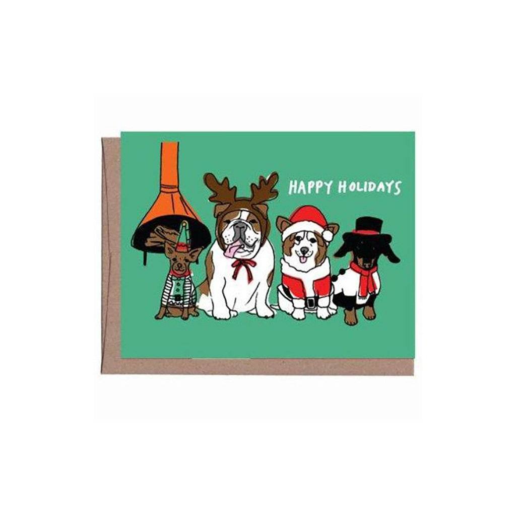 Vintage Dogs Holiday Card    at Boston General Store