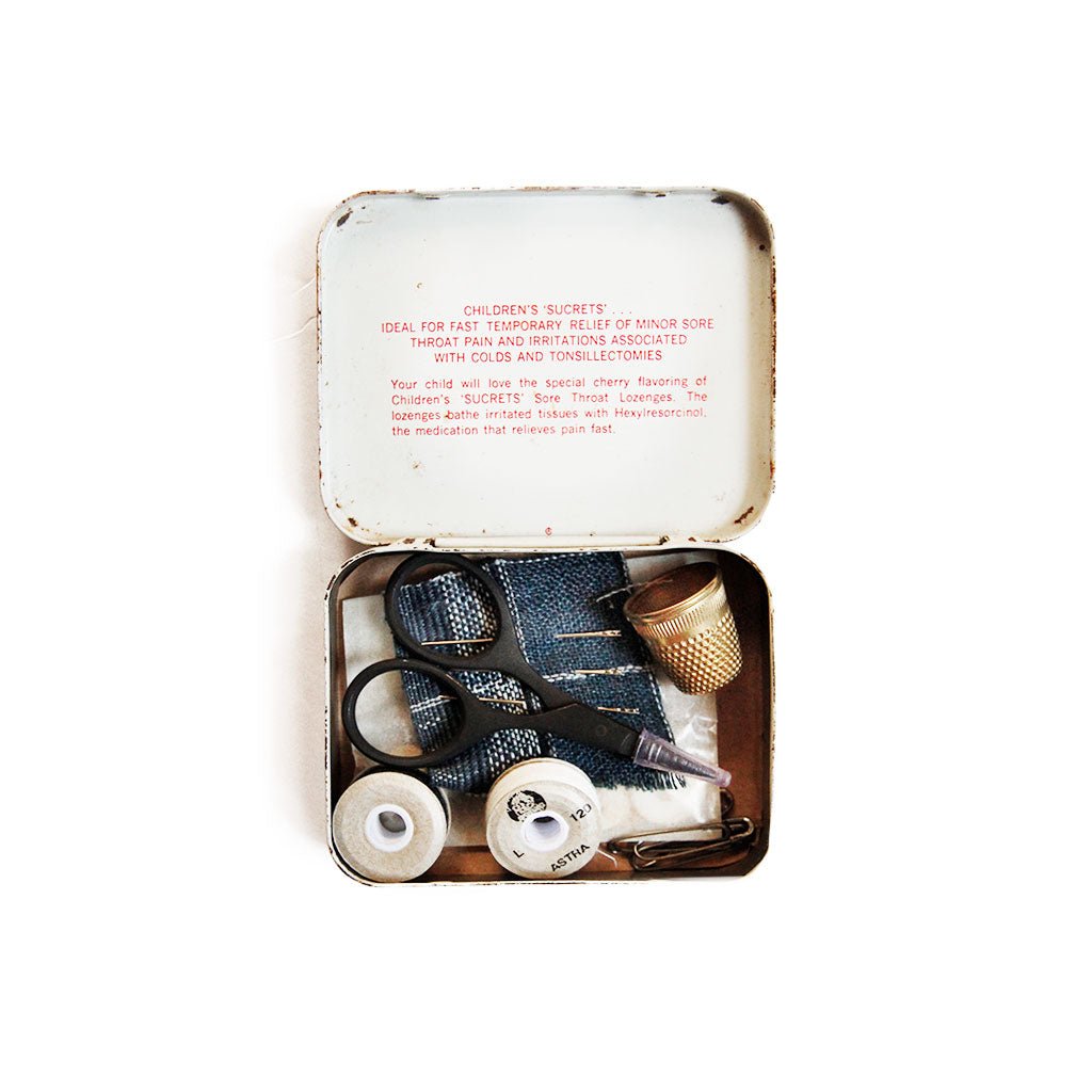 Vintage Mending Kit Large   at Boston General Store