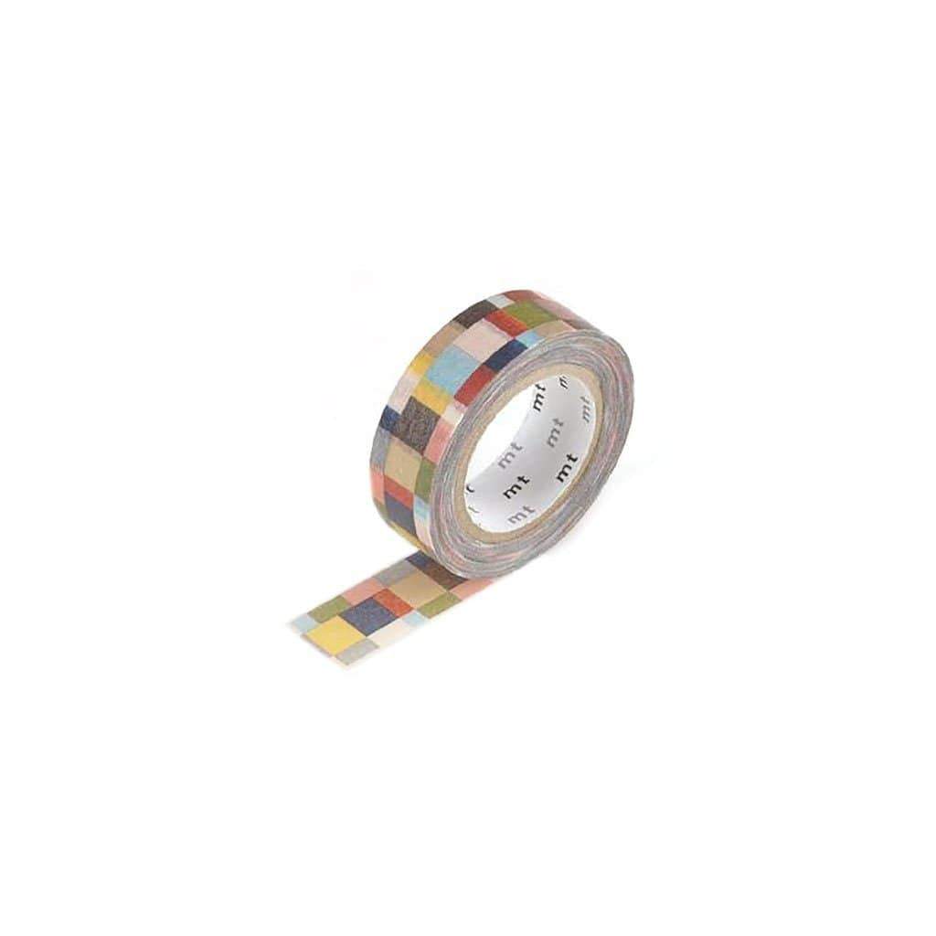 Washi Tape - Solids &amp; Patterns Mosaic Greyish   at Boston General Store
