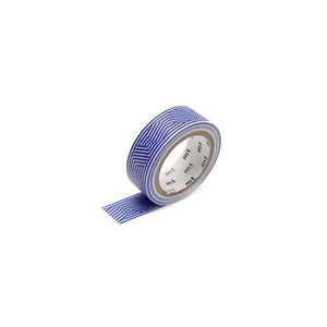 MT Deco Washi Tape - Smoky Blue