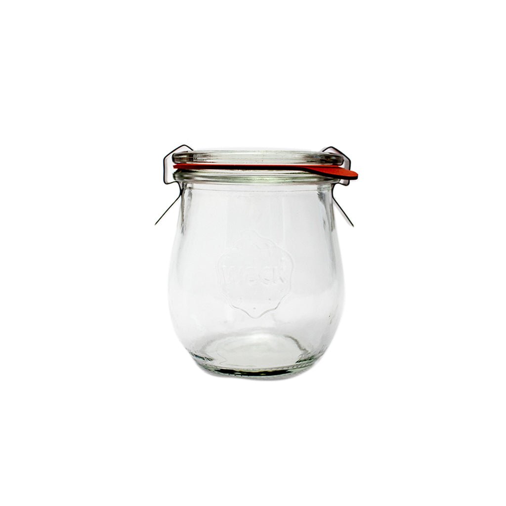 Nostalgic Clamp Lid Glass Mason Jar 5 Ounces 10 Count Box