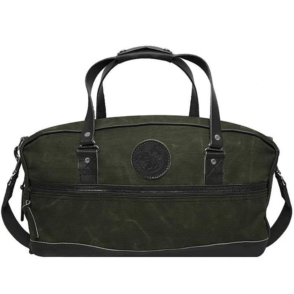 Weekender Duffel Waxed Olive Drab   at Boston General Store