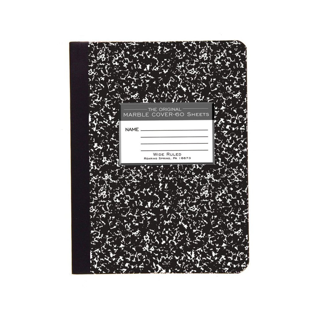 Wide Rule Composition Notebook Boston General Store