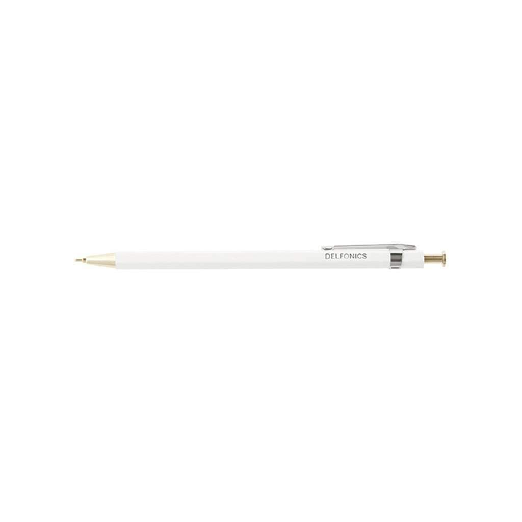 Wood Ballpoint Pen White   at Boston General Store