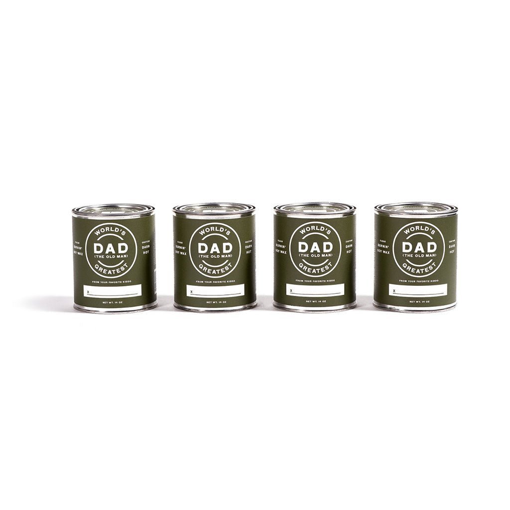World's Greatest Dad Candle Boston General Store