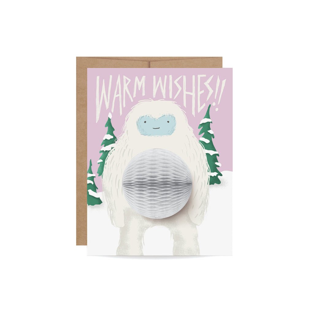 Yeti Pop-Up Holiday Card    at Boston General Store